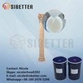 Additional cure liquid silicone rubber for plaster mould making 2