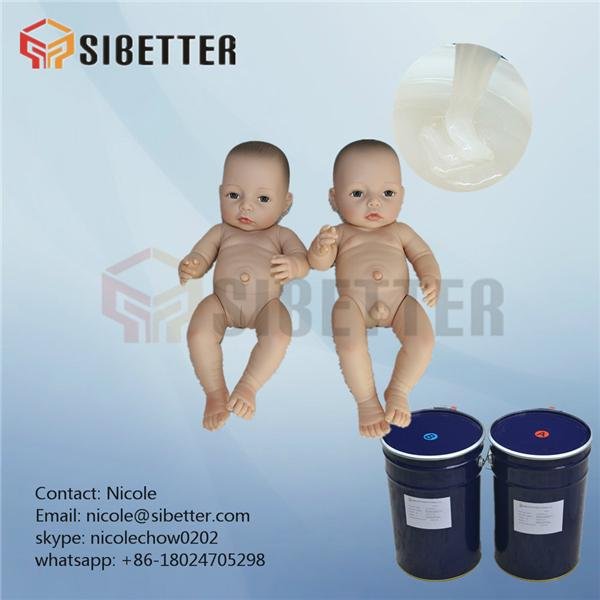 Medical Grade Liquid Silicone Rubber for Rubber Baby Doll 4