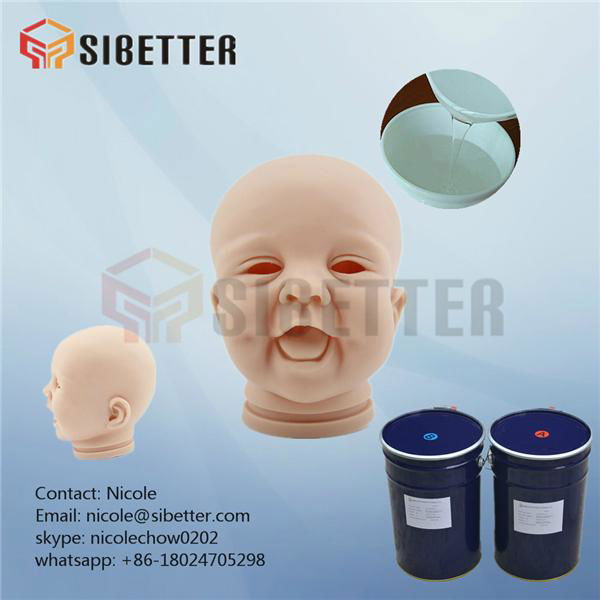 Medical Grade Liquid Silicone Rubber for Rubber Baby Doll 5