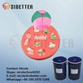 Lace Fondant Mould Making Liquid Silicone Rubber for Food Grade Craft 2