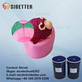 Lace Fondant Mould Making Liquid Silicone Rubber for Food Grade Craft 4