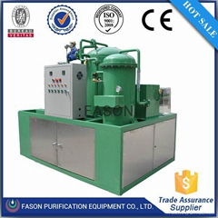 Used and regeneration black engine oil purifying machine