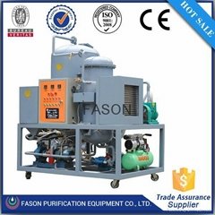 High efficiency and faster speed for separation oil recycling machine