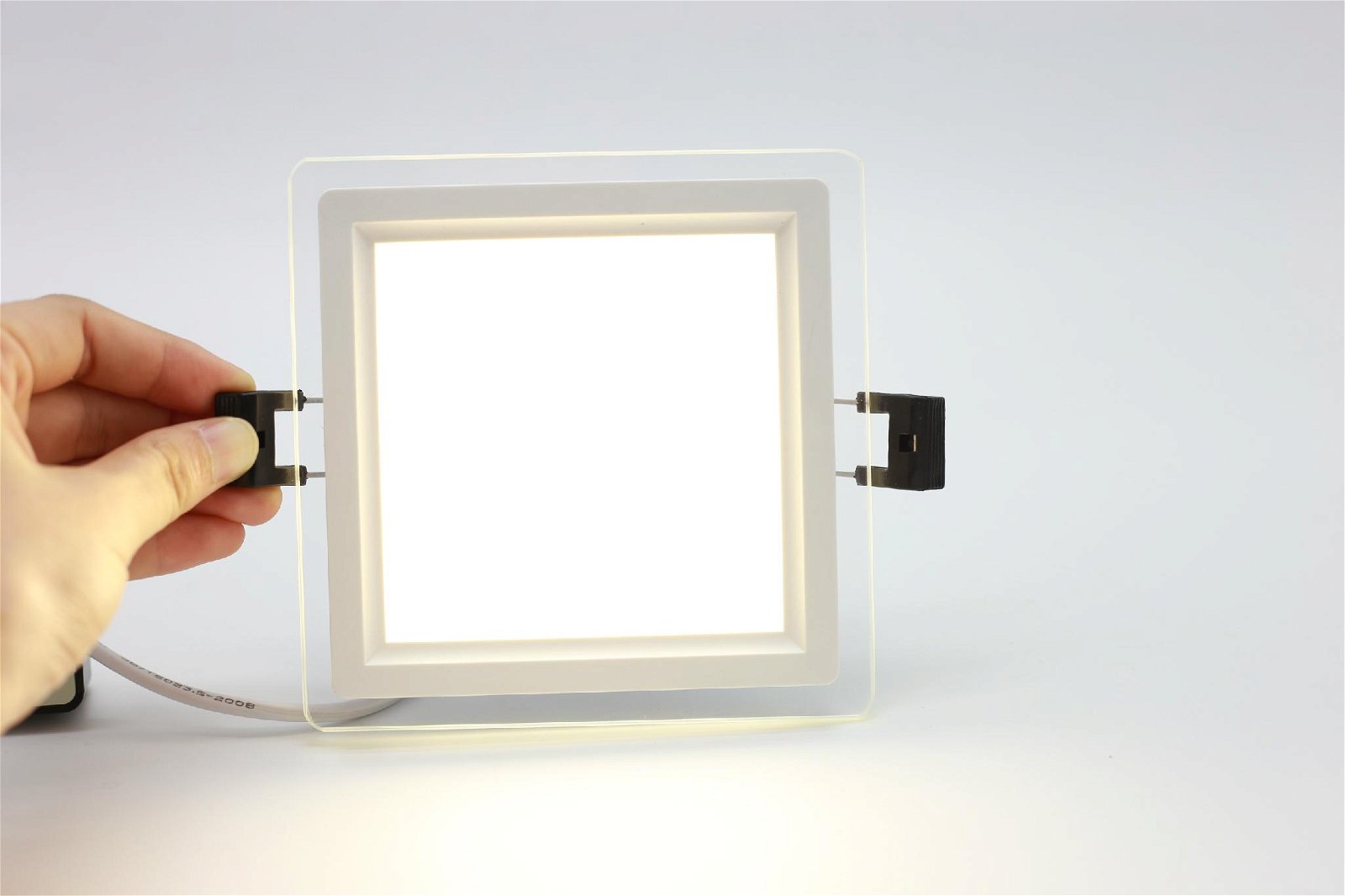 Hot Sale LED Glass Panel Light Round and Square