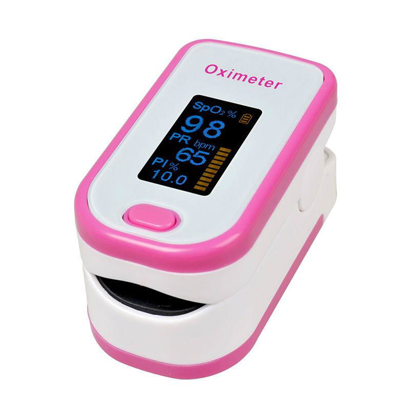 Digital finger oximeter color oled fingertip pulse oximeter pulsioximetro