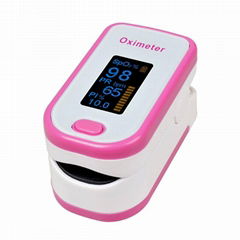 Digital finger oximeter color oled