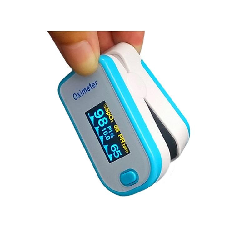 Digital finger oximeter color oled fingertip pulse oximeter pulsioximetro 2