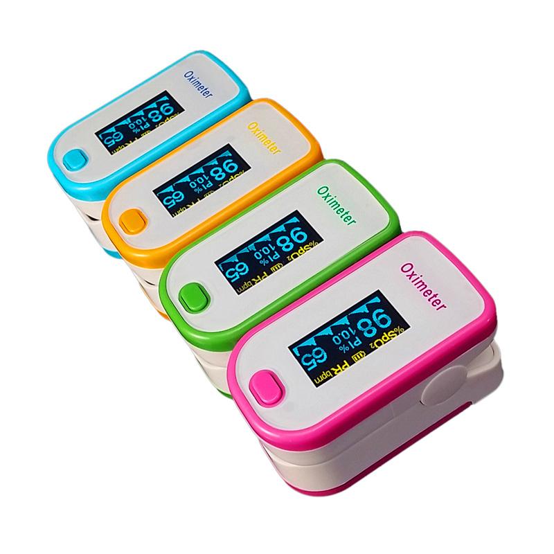 Digital finger oximeter color oled fingertip pulse oximeter pulsioximetro 5