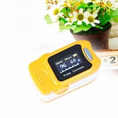 Digital finger oximeter color oled