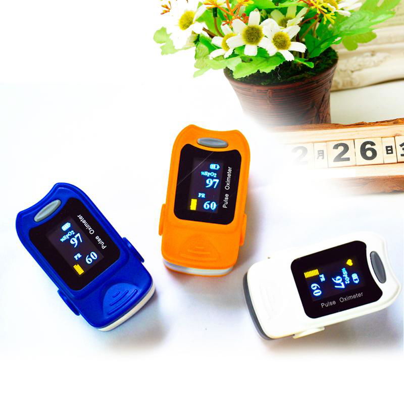 Digital finger oximeter color oled fingertip pulse oximeter pulsioximetroBest pr 3