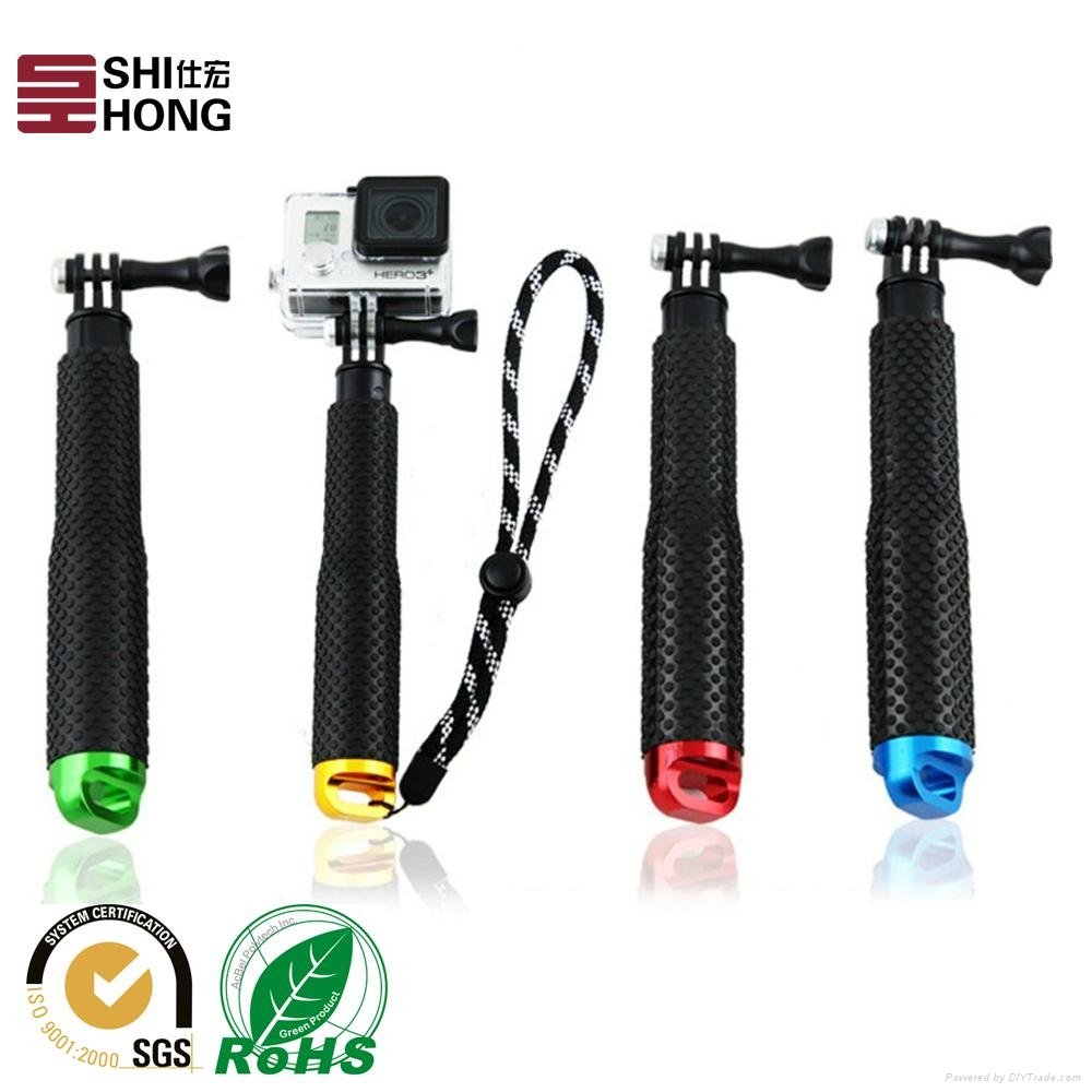 Foldable Wired Monopod Selfie Stick for All Cell Phone 3