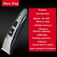 Professional Rechargeable Hair Clipper Hair Cut with 2000mA of Lithium Batteries