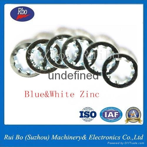 Lock Washer  (DIN6797J) with ISO 2