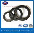 Fastener DIN9250 Double side knurl lock washer with ISO 2