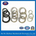 Fastener DIN9250 Double side knurl lock washer with ISO