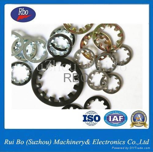 Fastener DIN6797J Internal Teeth Washer with ISO 5