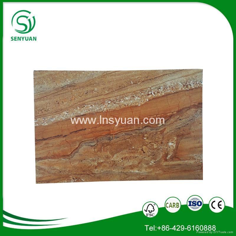 the cheap price and top quality Melamine coated plywood for furniture and closet 5