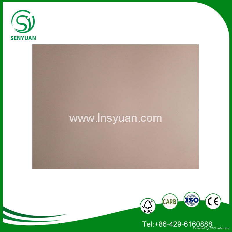 the besr cheap price 1220x2440mm  Melamine coated plywood from China factory  2