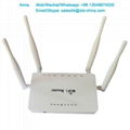 home use 4 external antenna openwrt wireless router with usb port 3