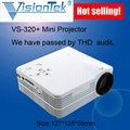 factory cheapest LED MINI lcd Projector 