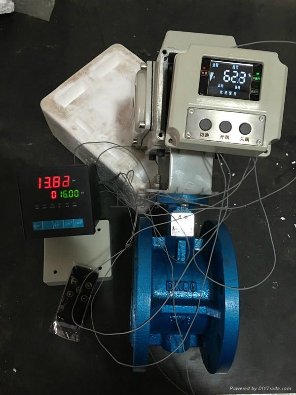 SX精小型電動法蘭蝶閥 4