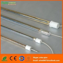 Single tube Medium wave IR lamp for industry heating