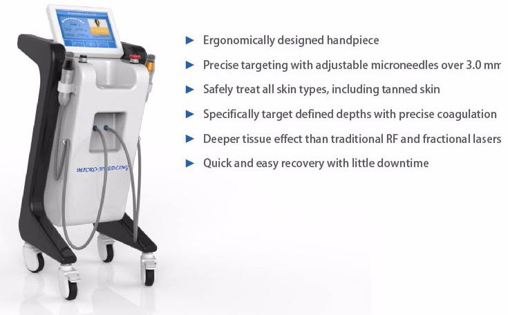 Fractional infini rf stretch mark radio frequency micro needle machine mesothera 3