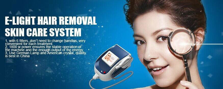 Elight + IPL laser epilation and skin rejuvene ipl beauty machine 4