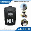 Anti police car speed carmera GPS radar detector with 360 degree laser detection