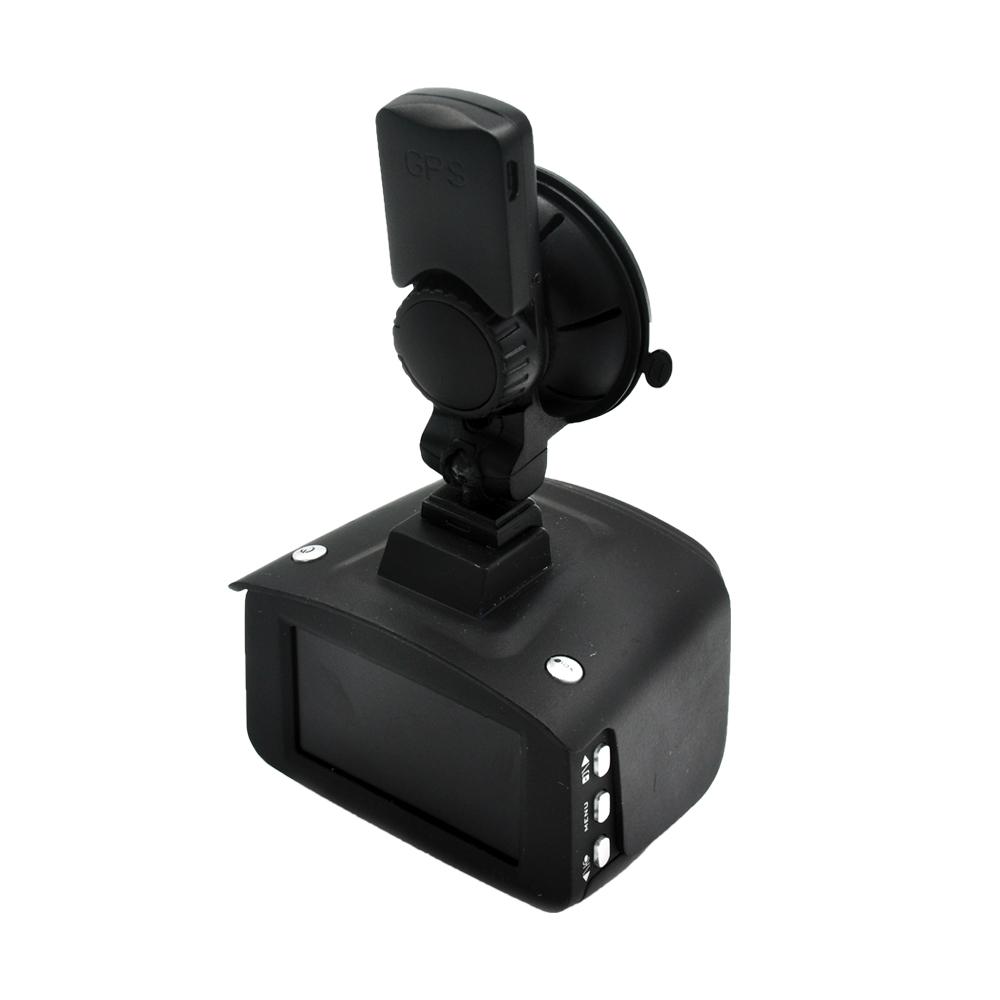 1080P gps radar detector dash cam with night version car camera dvr