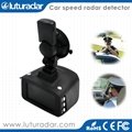1080P gps radar detector dash cam with night version car camera dvr video
