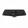 5 inch 360 degree panoramic rearview mirror DV-H2 manual dual camera car dvr  4