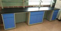 steel lab furinture steel lab work bench lab sink bench with sink and faucet 3