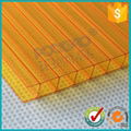 8mm twin wall colored cheap lexan hollow polycarbonate sheet price 2