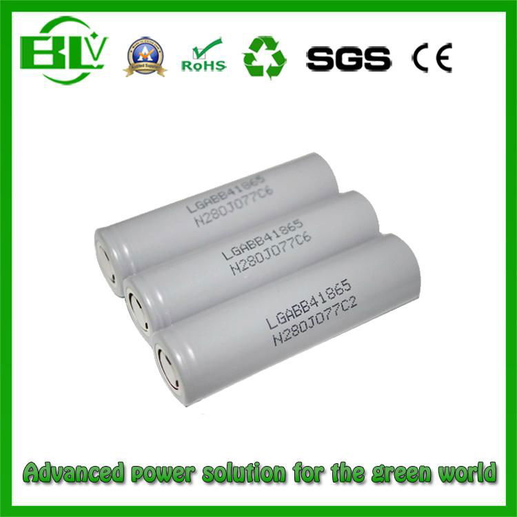 LG 2800mAh 18650 Li-ion Battery with Competitive Price