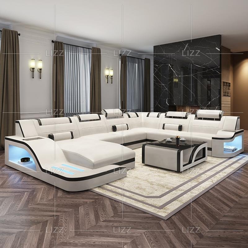 SOFA DREAM LIVING ROOM BIG SIZE U SHAPE MODURAL SET - LZ2226 - LIZZ Brand  (China Manufacturer) - Living Room Furniture - Furniture Products
