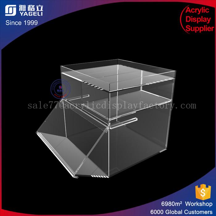 supermarket acrylic food display box with chep price ygl760nhf