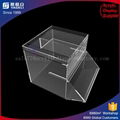 supermarket acrylic food display box with chep price 5