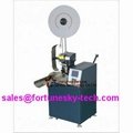 Automatic Dual Wires Feeding Single-end Terminal Crimping Machine