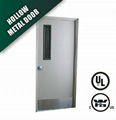 fire door with vision panel