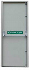 fire door with panic bar