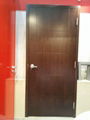 wood fire door