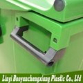 1100 liter Plastic waste bin Large Outdoor Garbage bin/can trash can with lid 4
