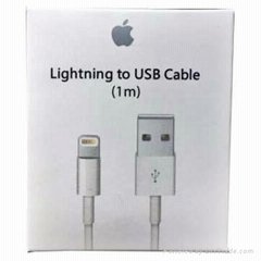OEM For iphone USB charge sync cable with retail packing MD818ZMA