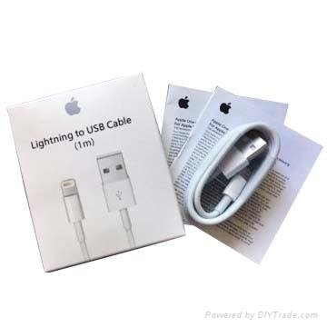 OEM For iphone USB charge sync cable with retail packing MD818ZMA 3
