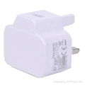 Genuine White 5.0v 2.0A UK Plug AC Adapter Travel Charger ETA-U90UWE for Samsung 4