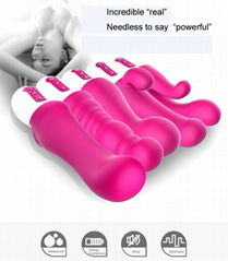 60 speed 100% waterproof female clit massage av vibrator