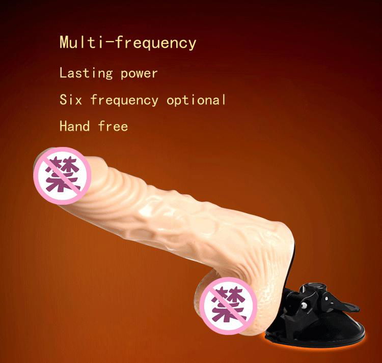 sex toy big rotate fake penis vibrating ejaculating dildo for woman 4