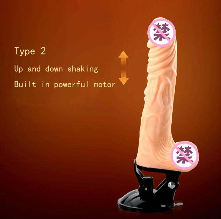 sex toy big rotate fake penis vibrating ejaculating dildo for woman 5