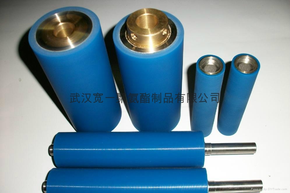 武汉铁轮铝轮耐磨聚氨酯橡胶包胶挂胶 5